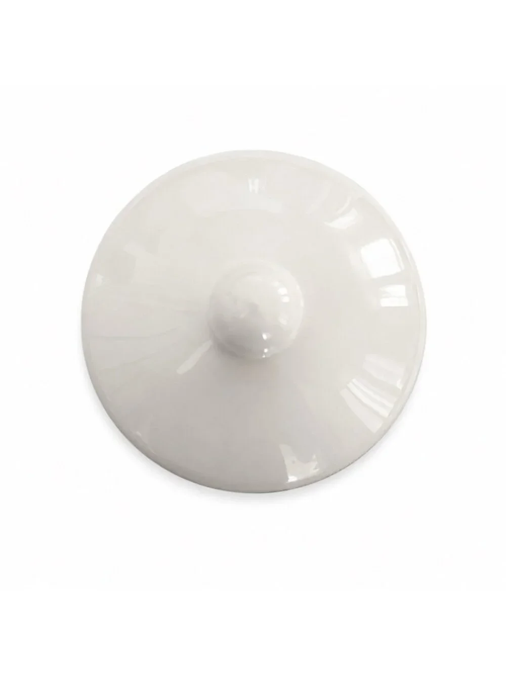 Rae Dunn SCOOP Canister Jar w/Lid White Ceramic Artisan Collection by Magenta